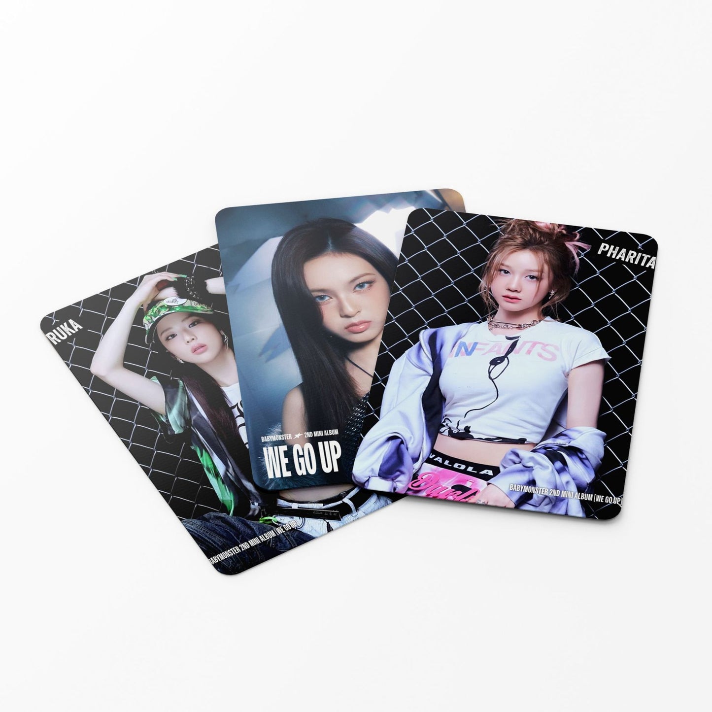 BABYMONSTER 55pcs Holographic Photocard Set - 'We Go Up' Era