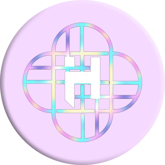 HUNTRIX Demon Hunter Group Cartoon Tinplate Badge Mirror Keychain Pendant Periphery