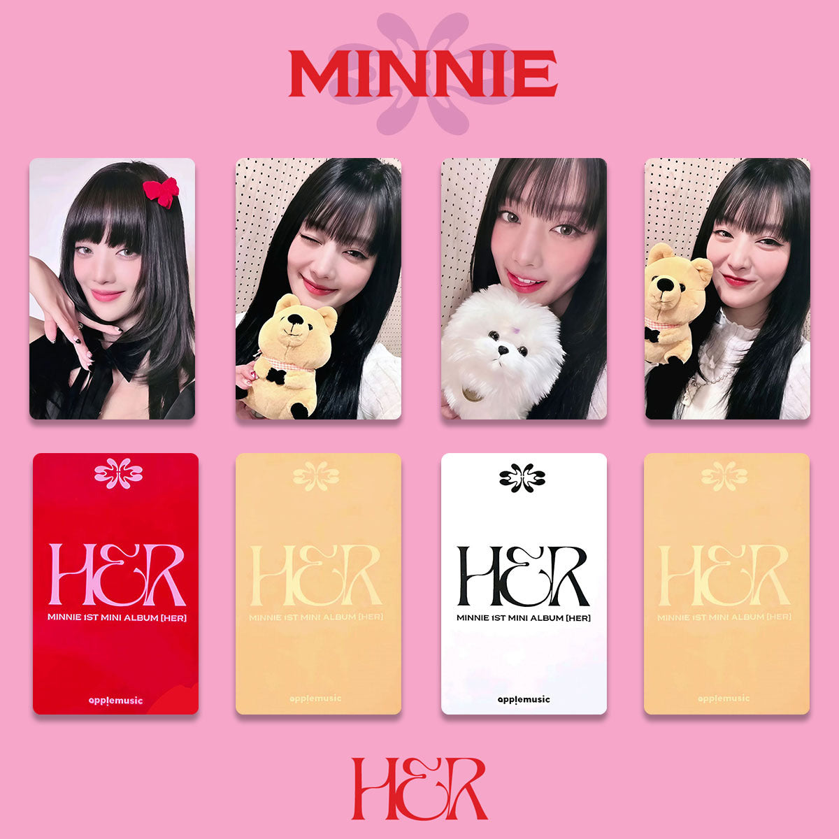 (G)I-DLE Minnie Premium Lomo Cards – K4 POB & Broadcast Special Edition