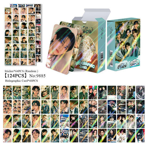 Stray Kids Album Holographic Lomo Small Cards