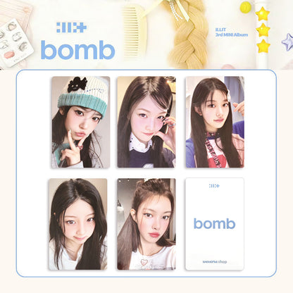 ILLIT "Bomb" Album Card – Random Wvs Special Card Postcard Gift