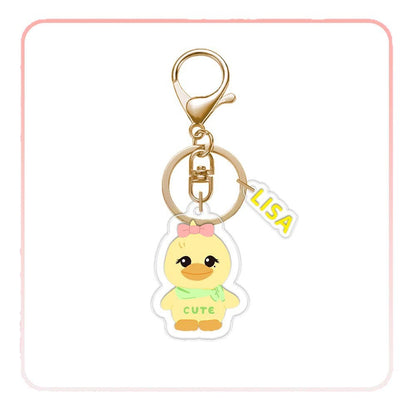 Blackpink Chibi Cute Character Keychain