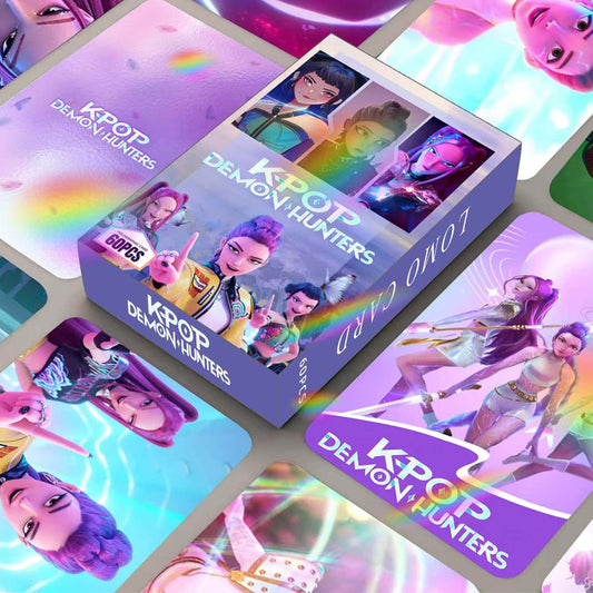 Demon Hunters Squad Holographic LOMO Cards 60pcs