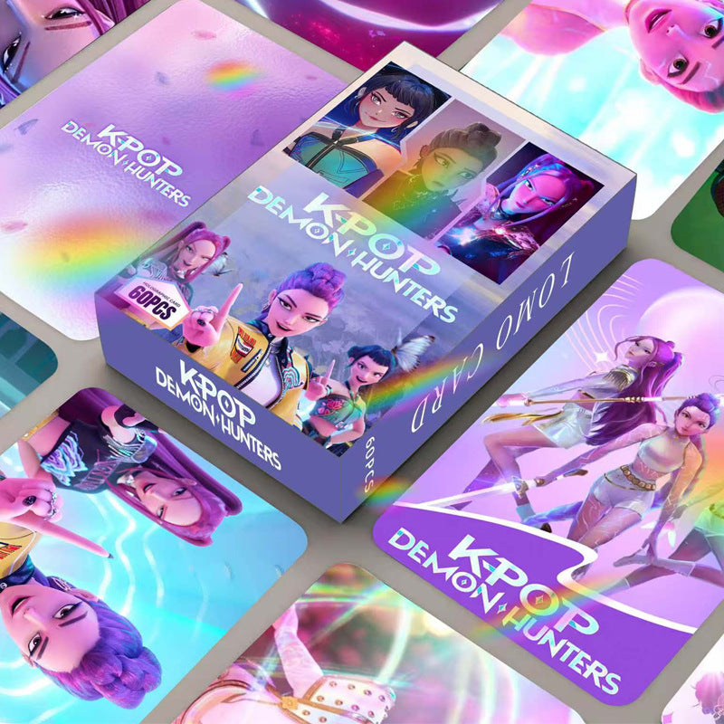 Demon Hunters Squad Holographic LOMO Cards 60pcs