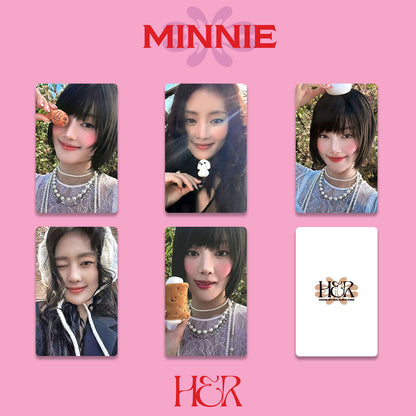 (G)I-DLE Minnie Premium Lomo Cards – K4 POB & Broadcast Special Edition