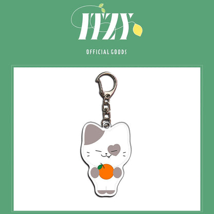 ITZY TWINZY Flash Keychain Pendant Bag Accessory Ladder Gift
