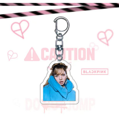 Blackpink Album Jump Peripheral Acrylic Pendant Keychain V.2