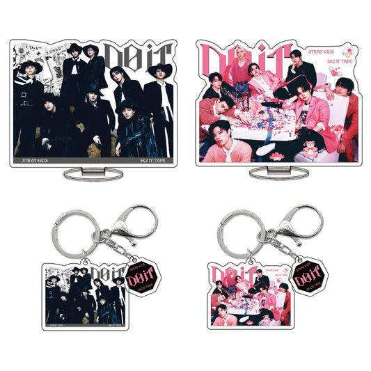 Stray Kids "DO IT" Acrylic Standee & Keychain Set – Double-Sided K-Pop Desk Decor