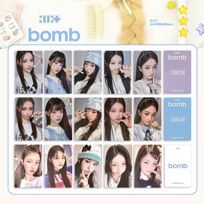 ILLIT "Bomb" Album Card – Random Wvs Special Card Postcard Gift