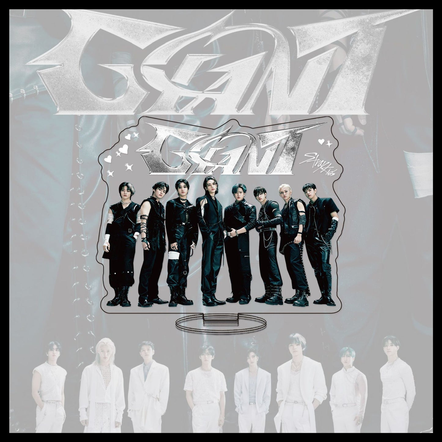 Stray Kids Brand Album GIANT Peripheral Keychain Acrylic Ornaments