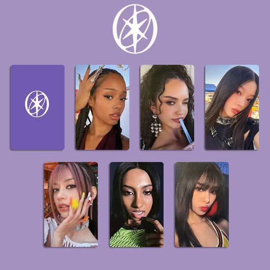 KATSEYE 6pcs Photocard Set - Official Lightstick Concept