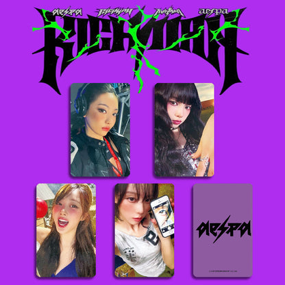 aespa Rich Man Kpop Card Album Postcard