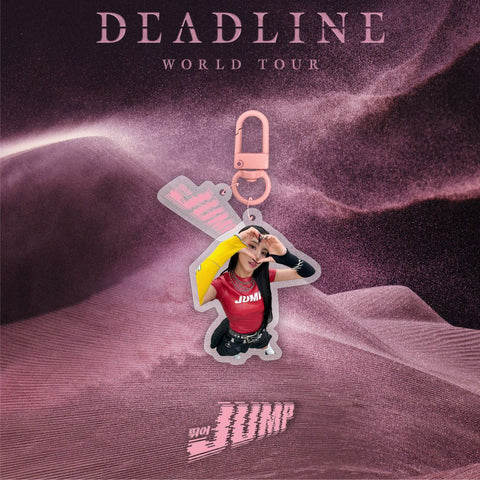 2025 Blink JUMP Acrylic Keychain Pendant Kpop for DEADLINE World Tour