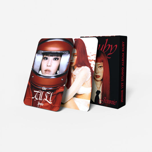 JENNIE (BLACKPINK) 55pcs Lomo Card Set - 'Ruby' Edition