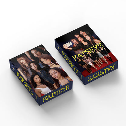 KATSEYE - 55-Piece Lomo Card Set - K-Pop Girl Group Photocard Collection