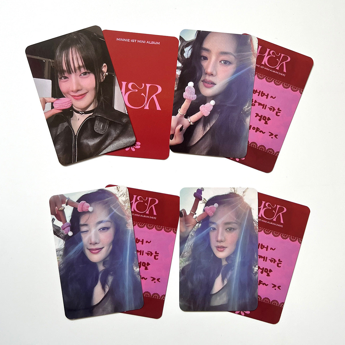 (G)I-DLE Minnie Premium Lomo Cards – K4 POB & Broadcast Special Edition