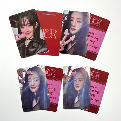 (G)I-DLE Minnie Premium Lomo Cards – K4 POB & Broadcast Special Edition