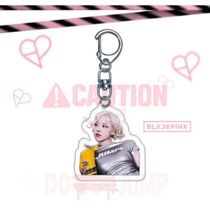 Blackpink Album Jump Peripheral Acrylic Pendant Keychain V.2
