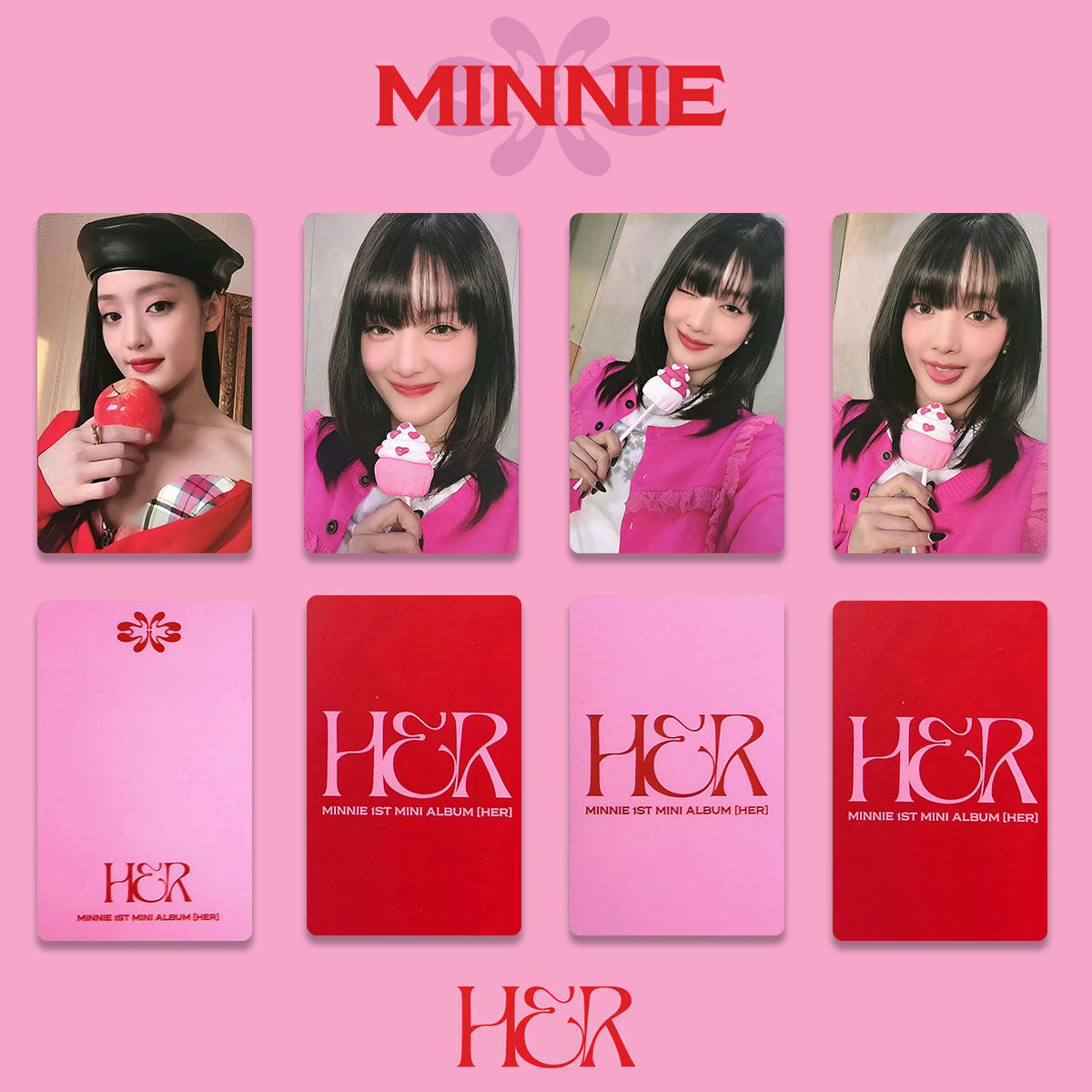(G)I-DLE Minnie Premium Lomo Cards – K4 POB & Broadcast Special Edition