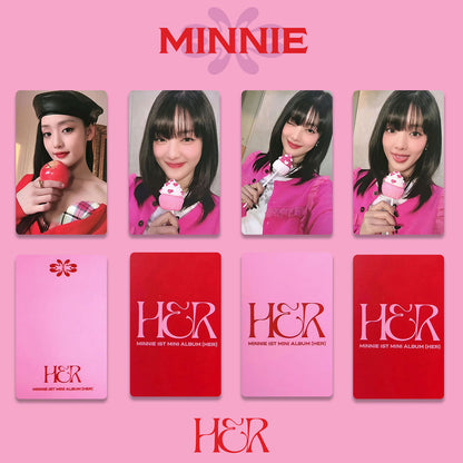 (G)I-DLE Minnie Premium Lomo Cards – K4 POB & Broadcast Special Edition