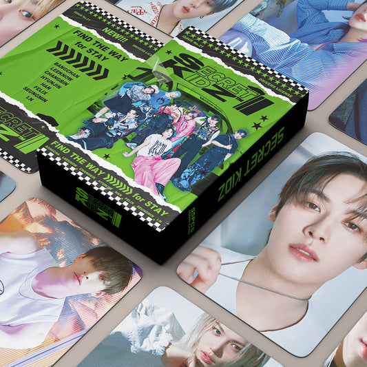 Stray Kids 55pcs Lomo Card Set - Secret Kidz / New Concept Series