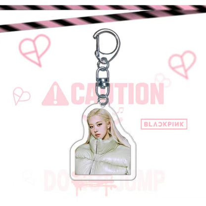 Blackpink Album Jump Peripheral Acrylic Pendant Keychain V.2
