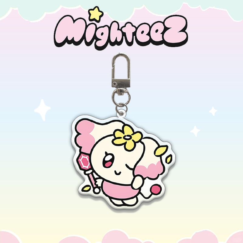ATEEZ Mighteez Cartoon Acrylic Character Keychain