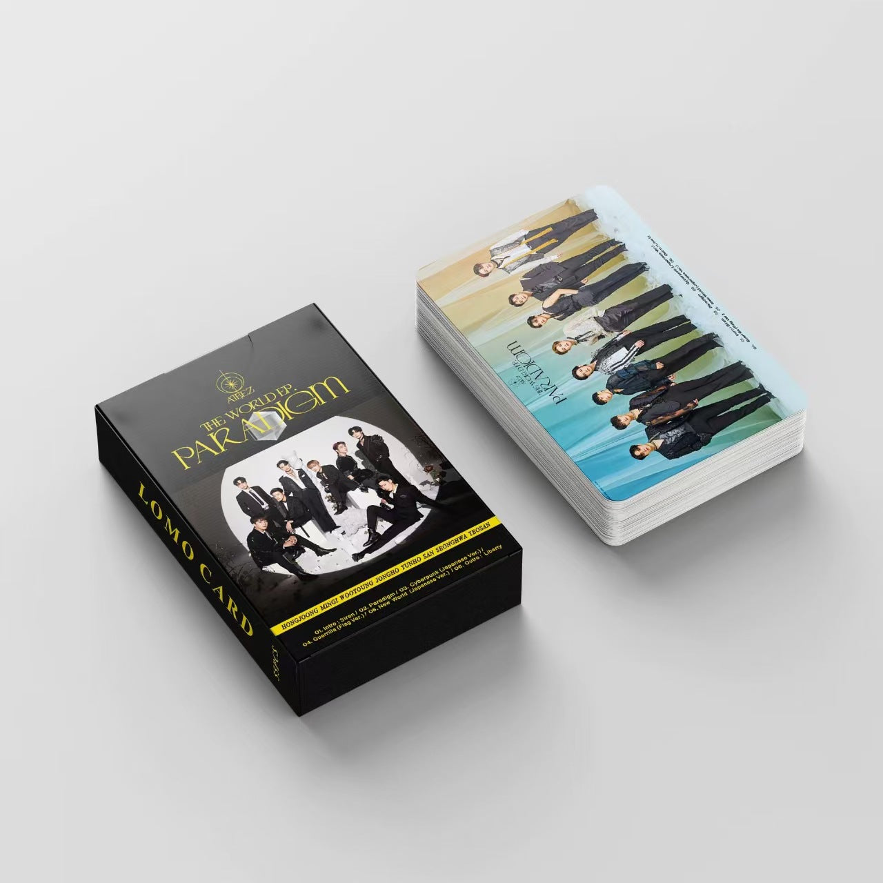 ATEEZ 55pcs Lomo Card Set - Paradigm / New Era K-pop Merch