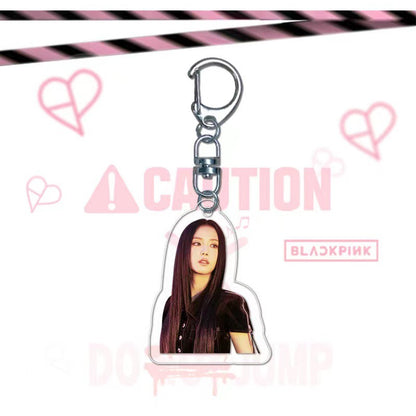 Blackpink Album Jump Peripheral Acrylic Pendant Keychain V.2