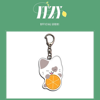 ITZY TWINZY Flash Keychain Pendant Bag Accessory Ladder Gift