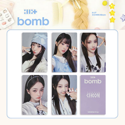 ILLIT "Bomb" Album Card – Random Wvs Special Card Postcard Gift