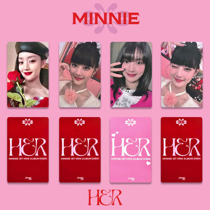 (G)I-DLE Minnie Premium Lomo Cards – K4 POB & Broadcast Special Edition