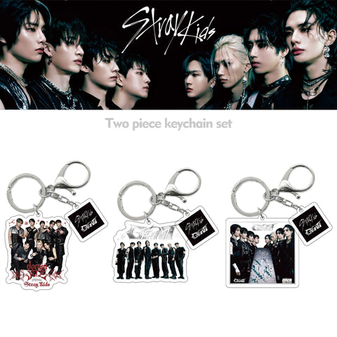 Stray Kids Brand Album GIANT Peripheral Keychain Acrylic Ornaments