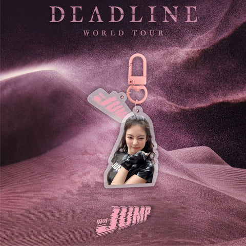 2025 Blink JUMP Acrylic Keychain Pendant Kpop for DEADLINE World Tour