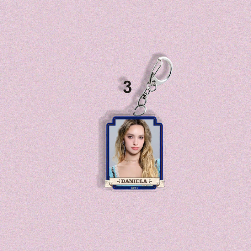 KATSEYE Keychain Unisex Stylish Trendy Fashionable Key Ring