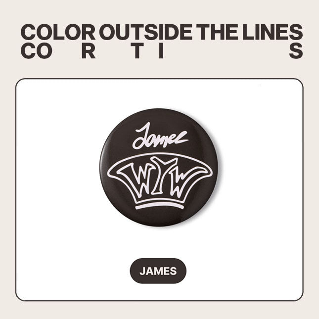 CORTIS Flash Mob Tinplate Badge Keychain