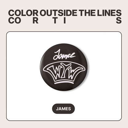 CORTIS Flash Mob Tinplate Badge Keychain