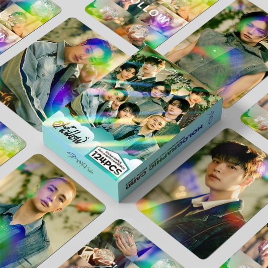 Stray Kids Album Holographic Lomo Small Cards