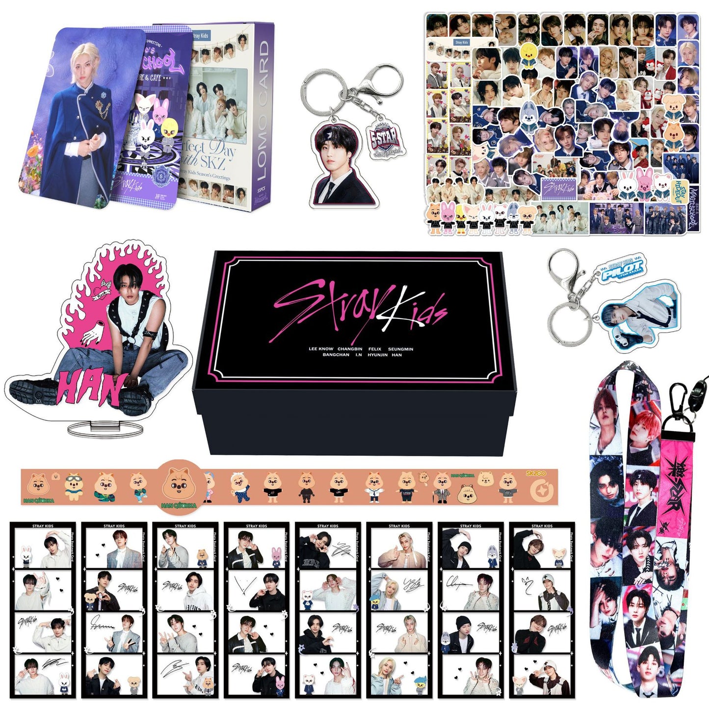 Stray Kids "STAY" Treasure Box - 8-in-1 Deluxe Merch Set