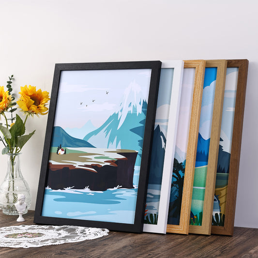 Minimalist Wooden Poster Frame (30x40cm / 12x16")