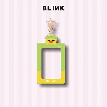 BLACKPINK Inspired Acrylic Photocard Holder Keychain - Cute Cartoon Edition