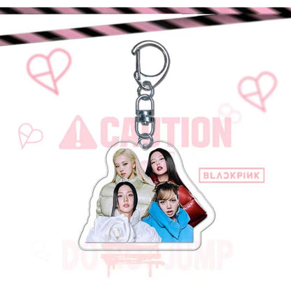 Blackpink Album Jump Peripheral Acrylic Pendant Keychain V.2