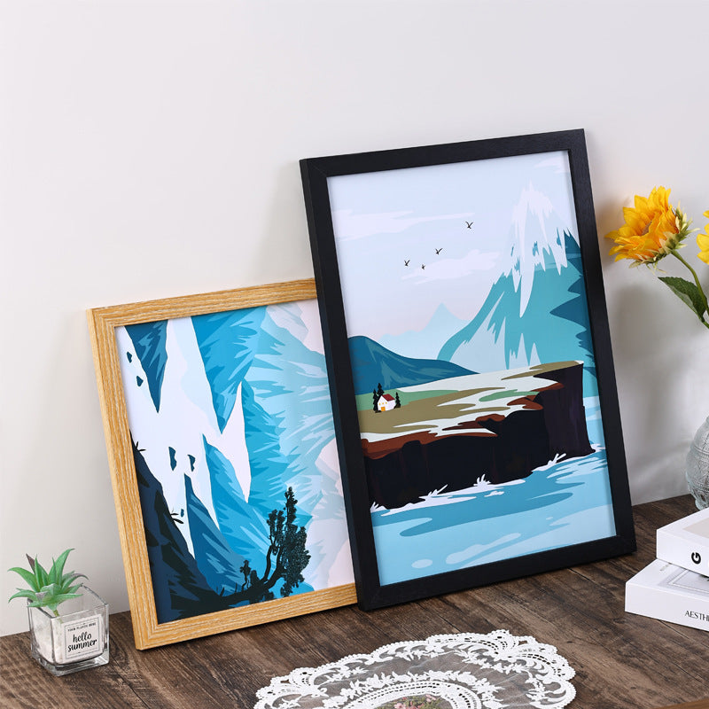 Minimalist Wooden Poster Frame (30x40cm / 12x16")