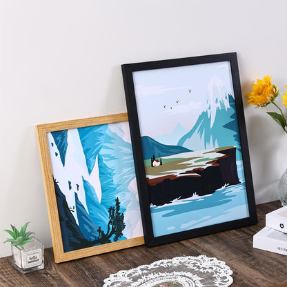 Minimalist Wooden Poster Frame (30x40cm / 12x16")