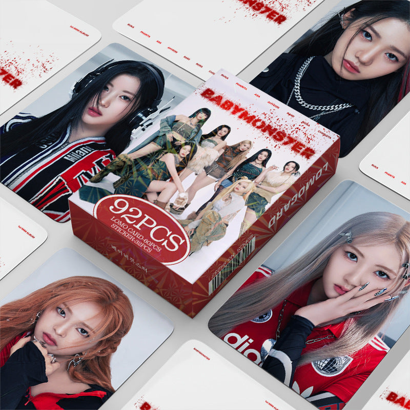 BabyMonster "Stuck In The Middle" - 92-Piece Lomo Card Set