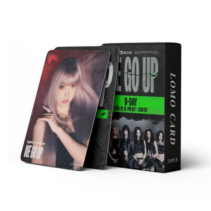 BABYMONSTER 55pcs Holographic Photocard Set - 'We Go Up' Era