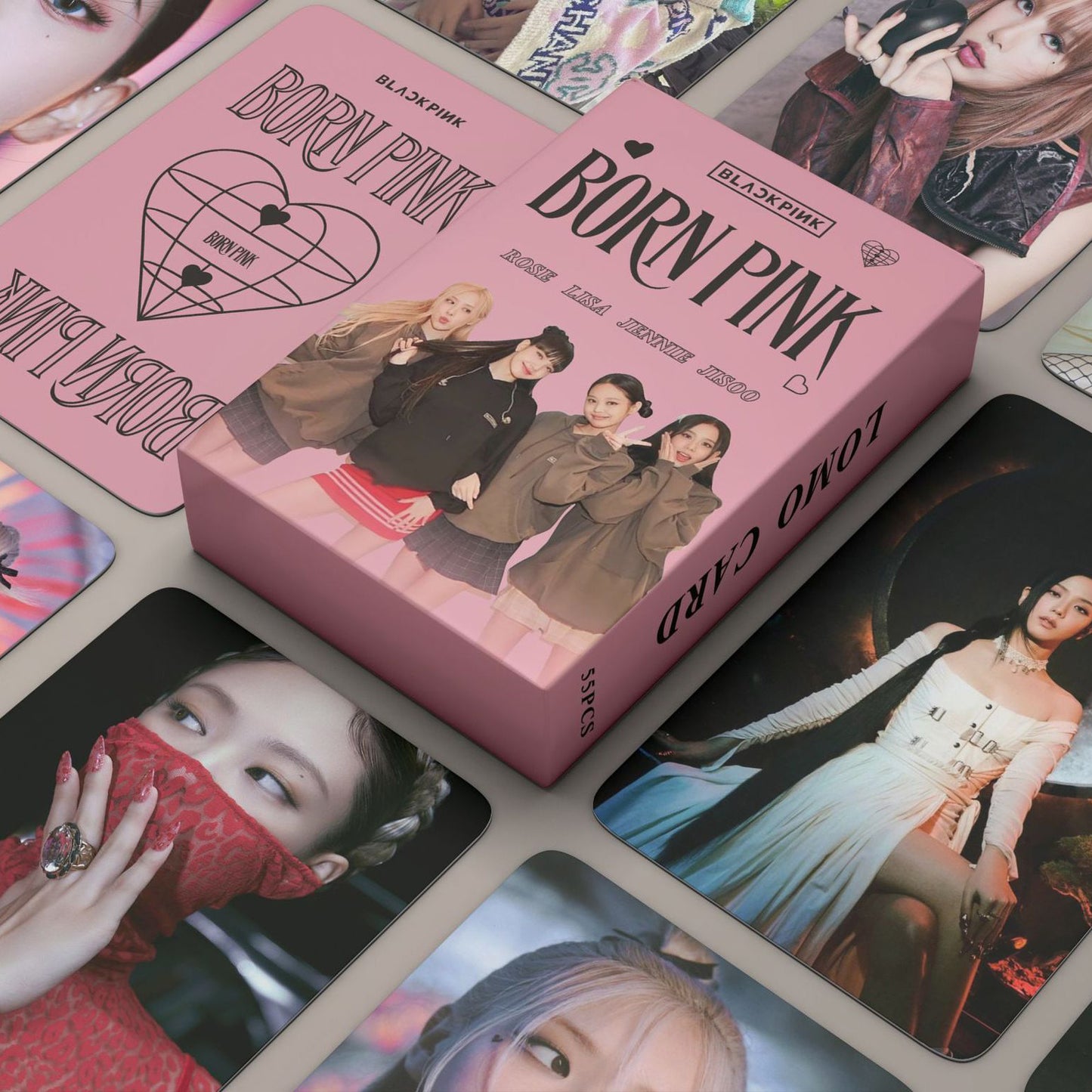 Blackpink Born Pink Lomo Card Set (55pcs)