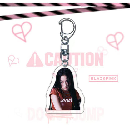 Blackpink Album Jump Peripheral Acrylic Pendant Keychain V.2