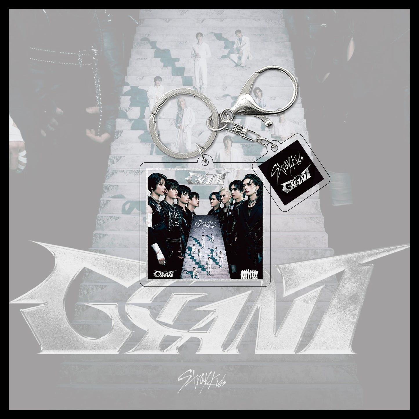 Stray Kids Brand Album GIANT Peripheral Keychain Acrylic Ornaments