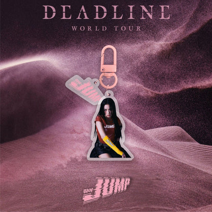 2025 Blink JUMP Acrylic Keychain Pendant Kpop for DEADLINE World Tour